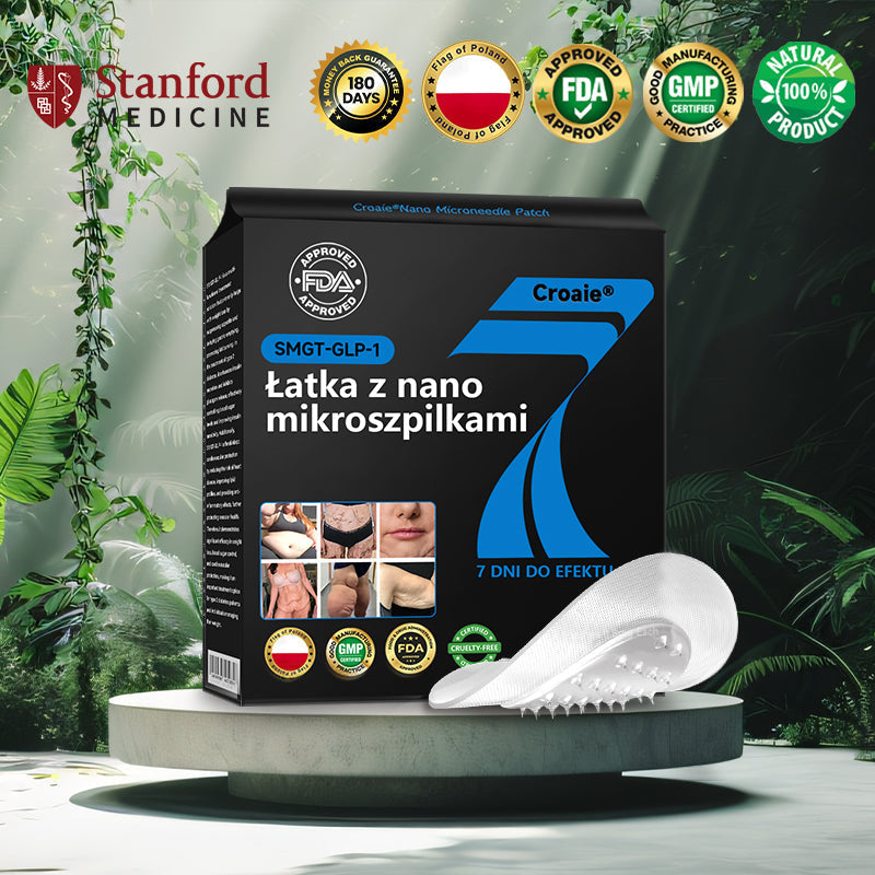 🔥[Zobacz wyniki w ciągu 7 dni 🛡Croaie® SMGT-GLP-1 Nano Microneedle Patch （Bezbolesny, długotrwały, zajmujący się cukrzycą, otyłością i chorobami układu krążenia）.