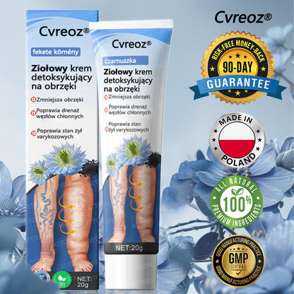 Detoksykujący krem ziołowy z czarnym kminkiem Cvreoz®⭐️